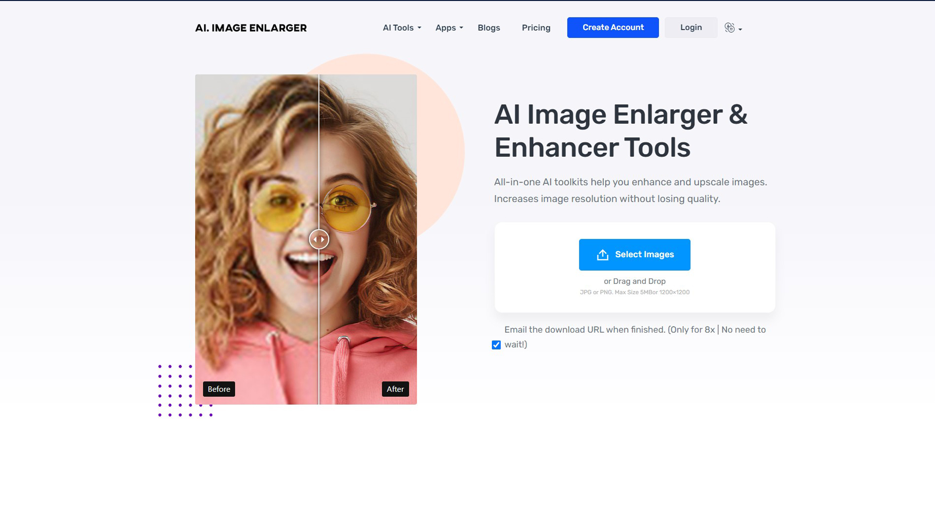 ImgLarger | AllAiWebsite