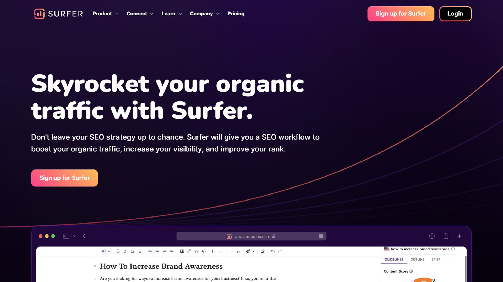 SurferSEO | AllAiWebsite