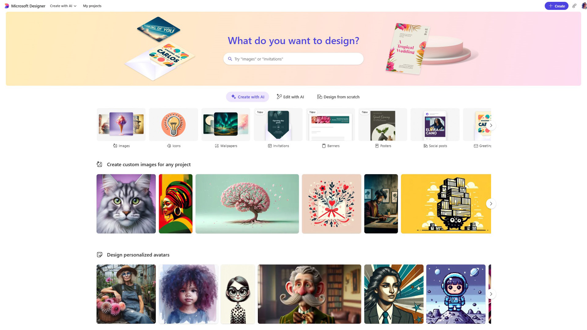 Microsoft Designer | AllAiWebsite