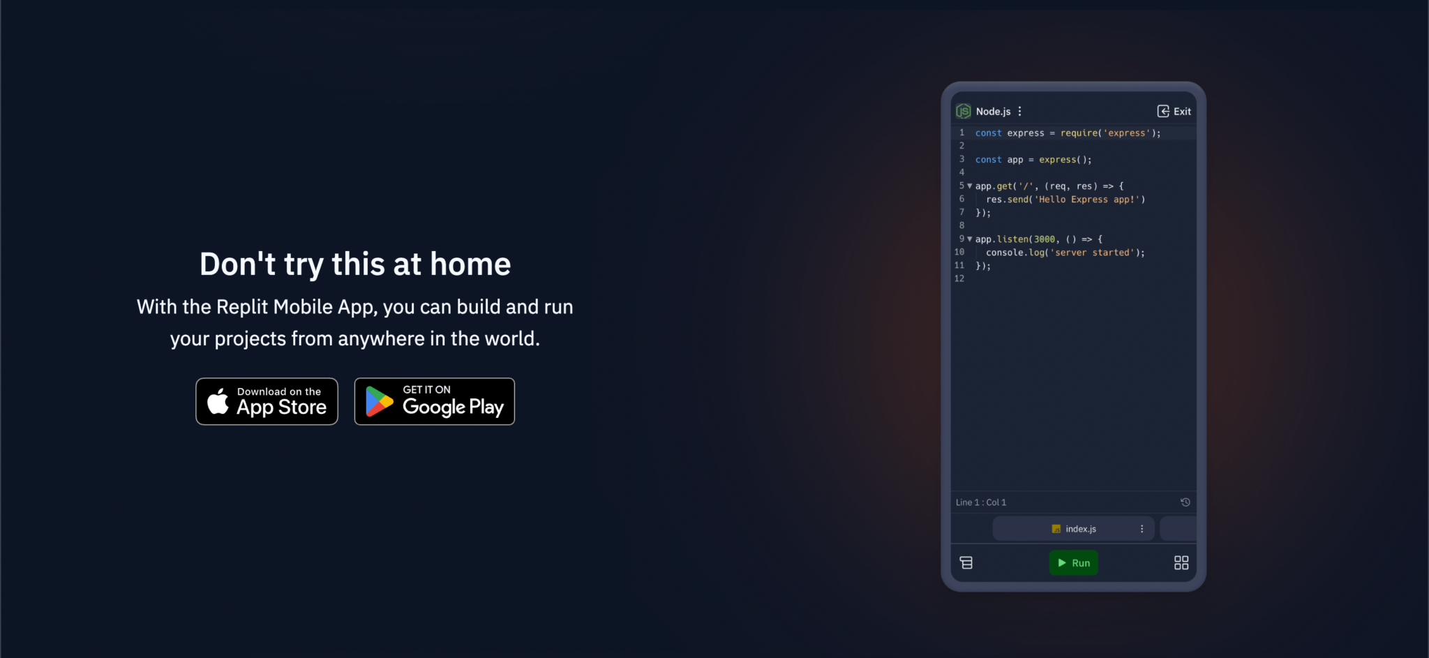 Replit coding platform for modern developers all ai website