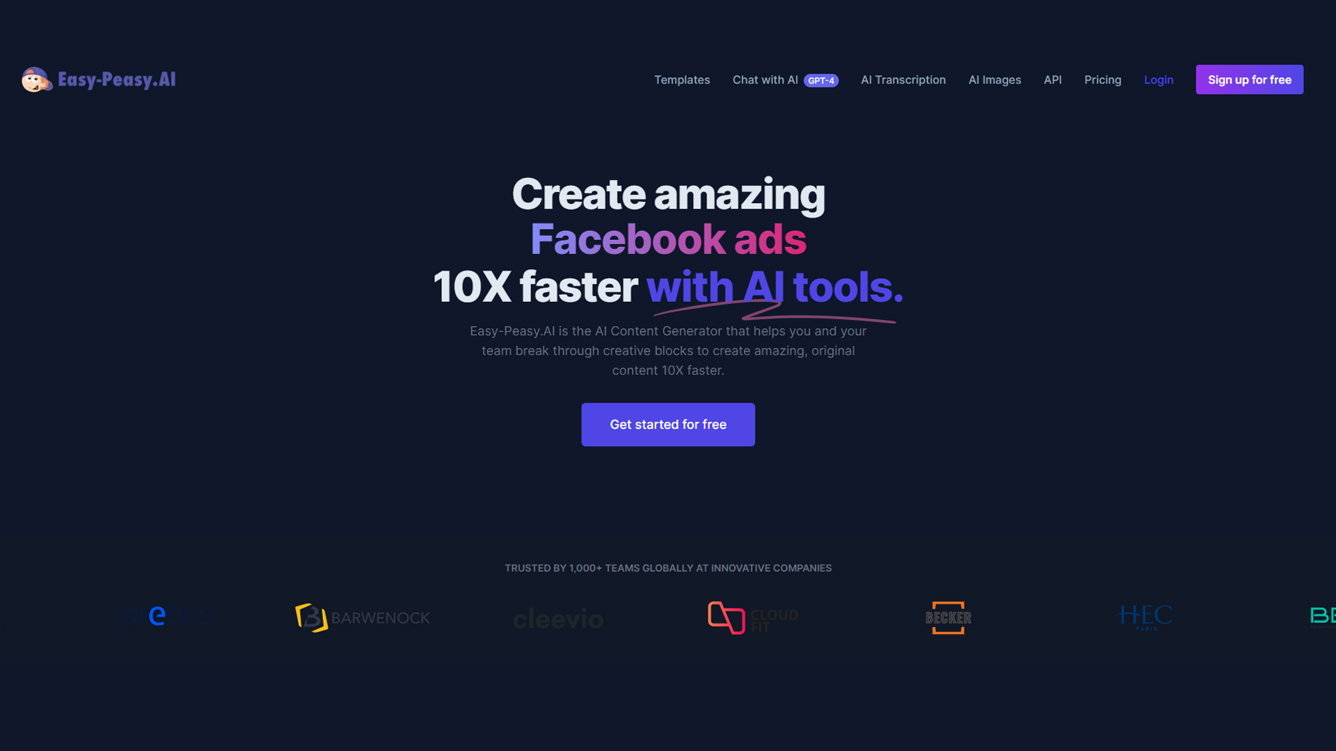 Easy Peasy Ai Create Content With Generative Ai All Ai Website Easy Peasy Ai Create Content With Generative Ai All Ai Website