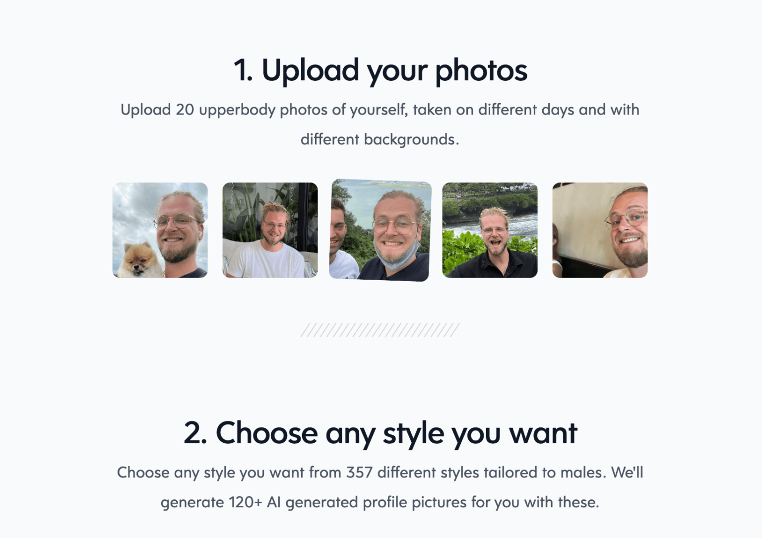 ProfilePicture.AI - AI Profile Picture Generator - All Ai Website