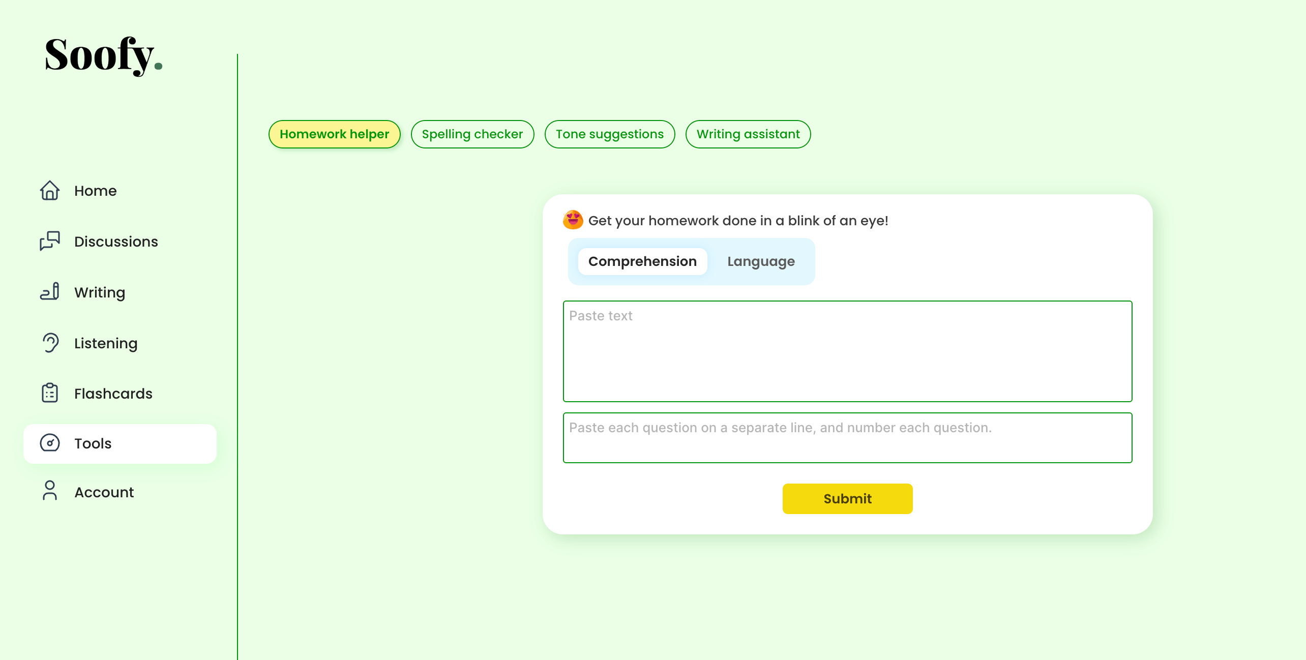 Soofy-Writing-Tools | AllAiWebsite