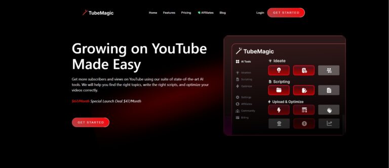 TubeMagic-Home | AllAiWebsite