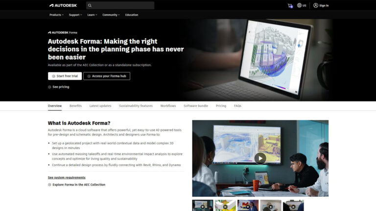Autodesk Forma | AllAiWebsite
