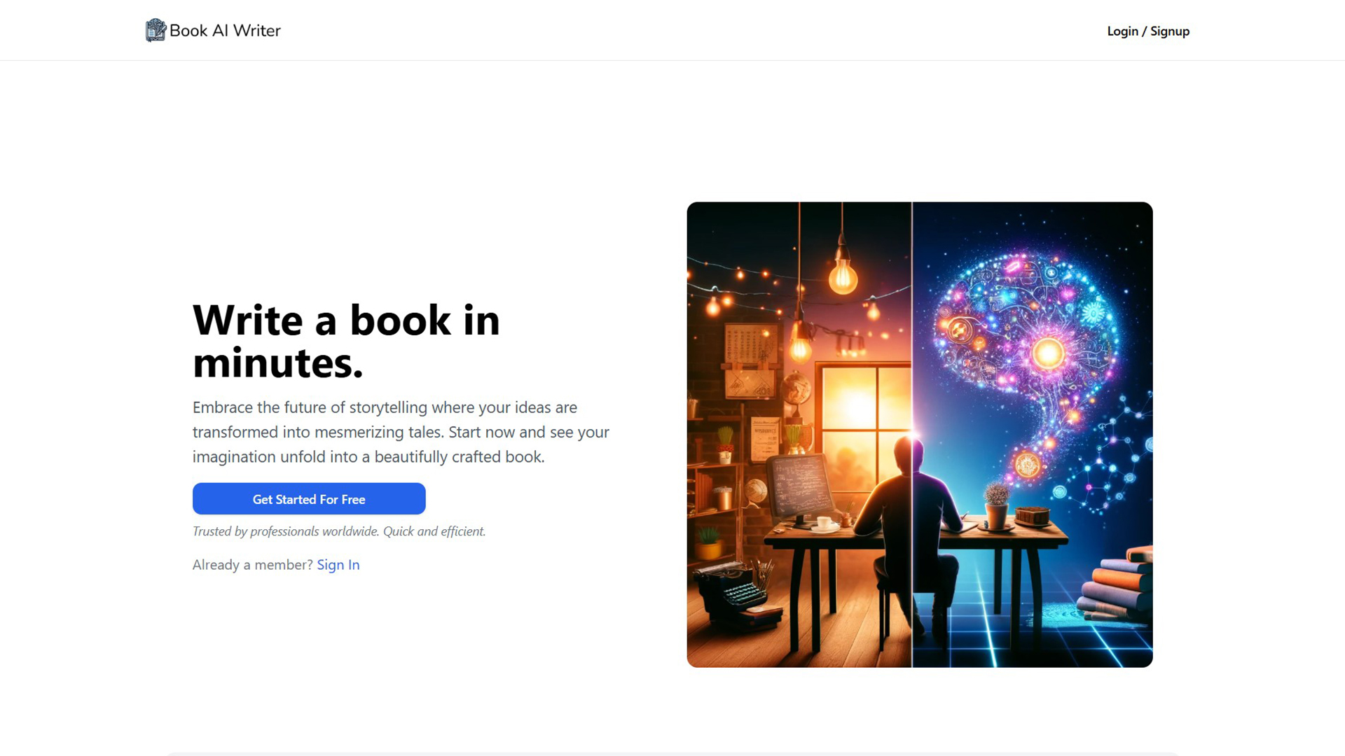 Book-AI-Writer | AllAiWebsite