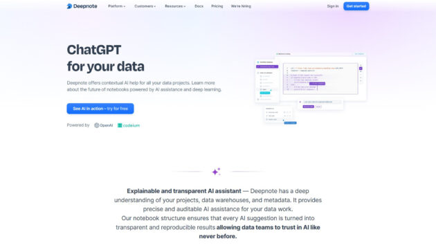 Deepnote | AllAiWebsite