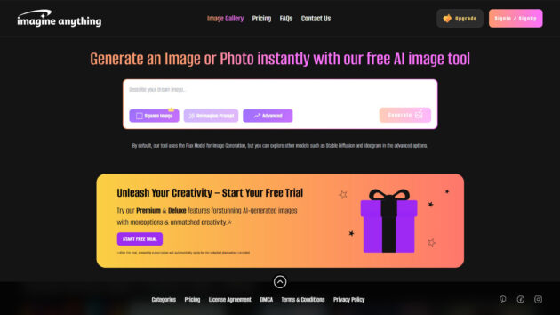 Imagine Anything | AllAiWebsite