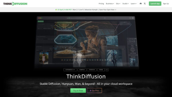 Thinkdiffusion | AI Tools Directory [Discover Top AI Tools in 2026]