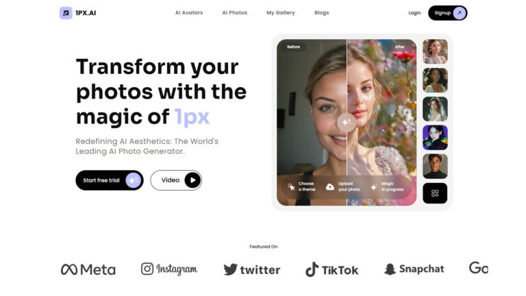 1PX.AI | AllAiWebsite