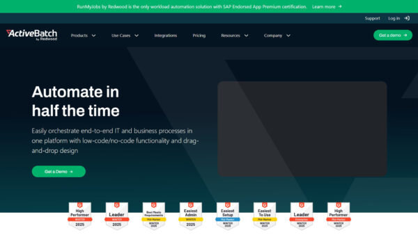 ActiveBatch | AI Tools Directory [Discover Top AI Tools in 2026]
