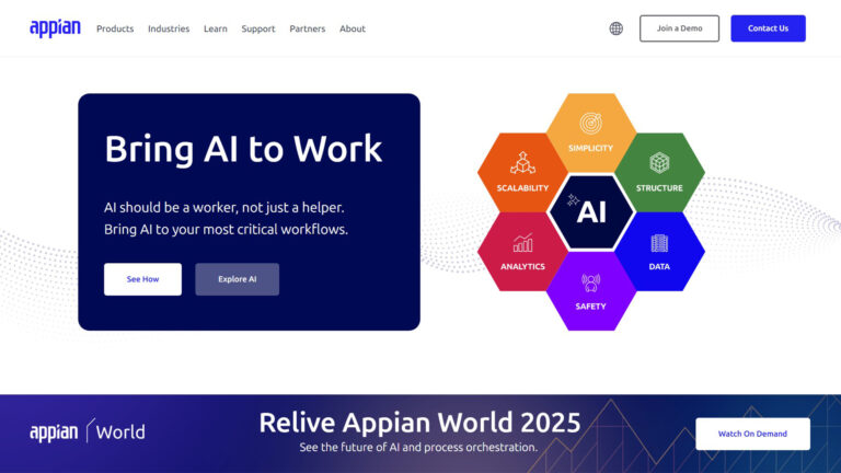 Low-Code Platform | Appian | AllAiWebsite