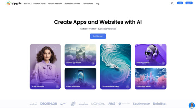 AI no-code development platform | Appypie | AllAiWebsite