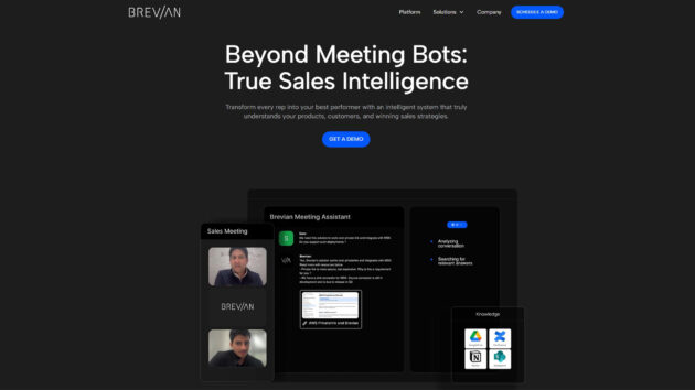 AI Sales Intelligence | Brevian | AllaiWebsite
