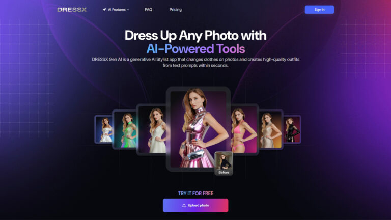 DRESSX ME | AllAiWebsite