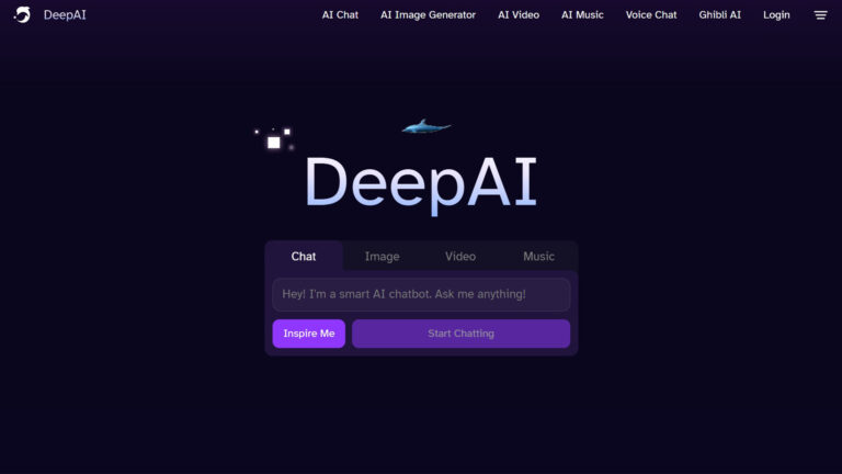 DeepAI | AllAiWebsite