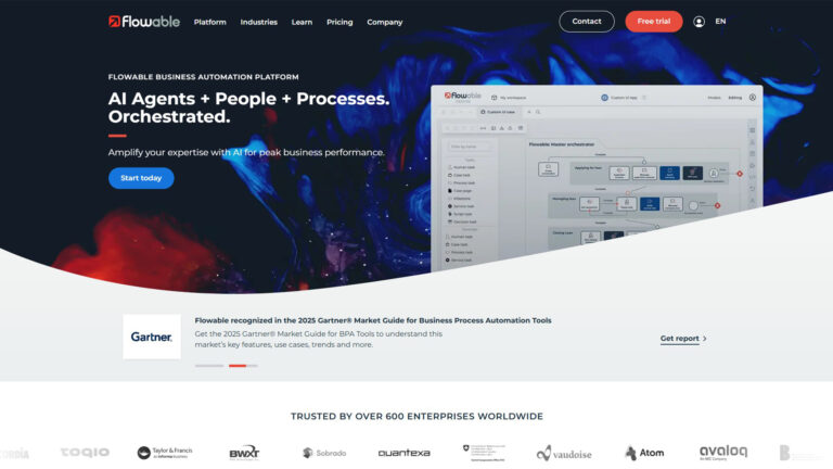 Intelligent Process Automation | Flowable | AllAiWebsite