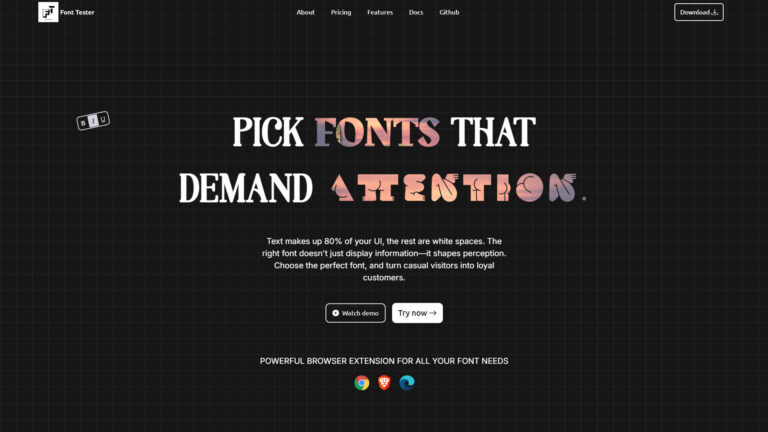 Font Tester | AllAiWebsite