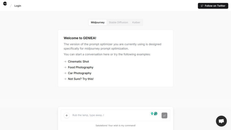 Geniea | AllAiWebsite