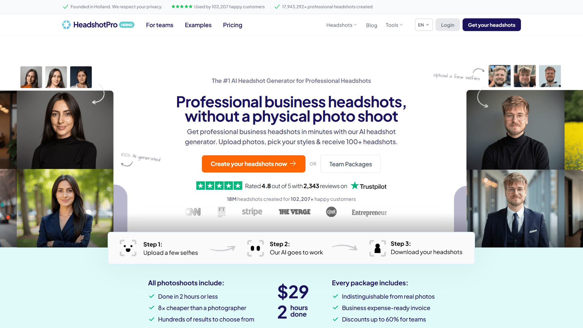 Headshot Pro | AllAiWebsite