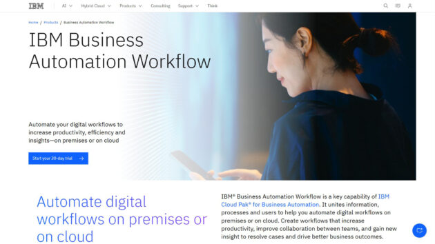 AI business automation platform | IBM BPM | AllAiWebsite