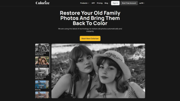 ImageColorizer | AllAiWebsite