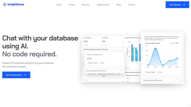 AI data analytics platform | InsightBase | AllAiWebsite