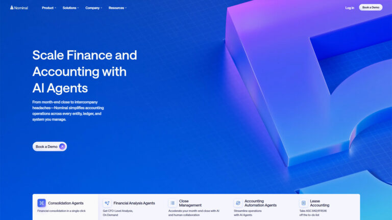 AI Financial Automation | Nominal | AllAiWebsite