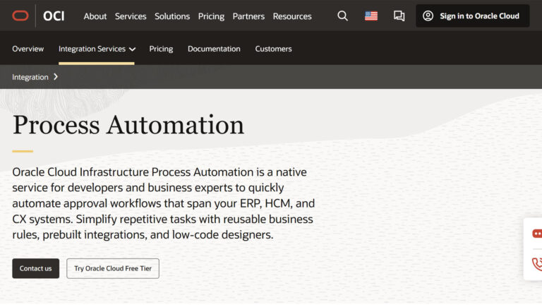 Cloud Process Automation | Oracle BPM Suite | AllAiWebsite