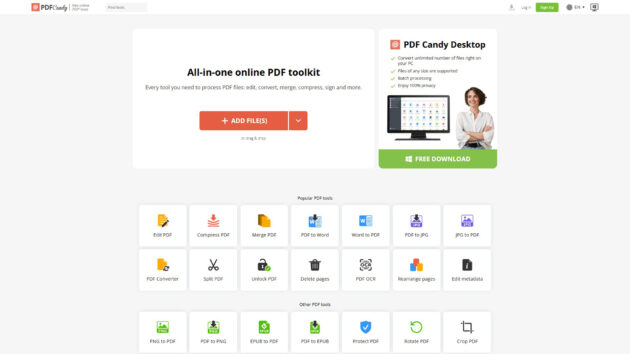PDF Candy | AllAiWebsite