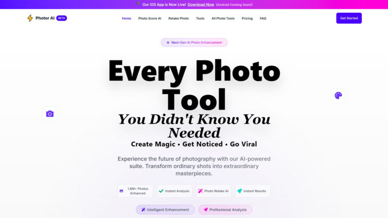 Photor AI | AllAiWebsite