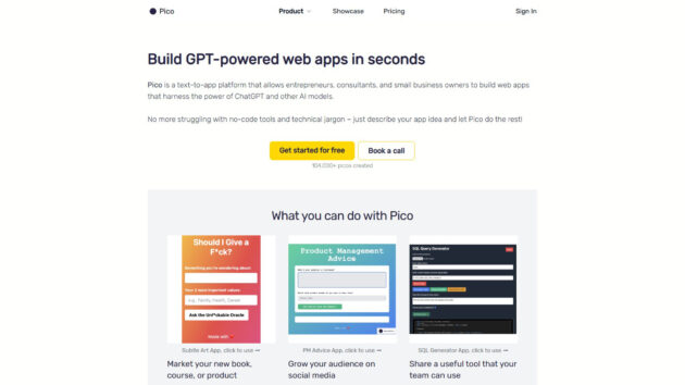 Pico (picoapps.xyz) | AllAiWebsite