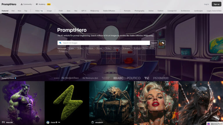 PromptHero | AllAiWebsite