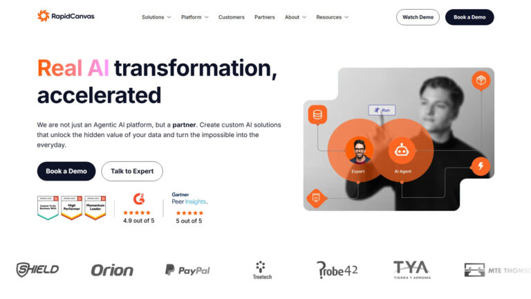 Enterprise AI Platform | RapidCanvas | AllAiWebsite