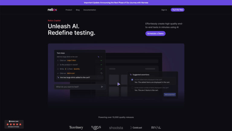 AI Software Testing | RelicX | AllAiWebsite