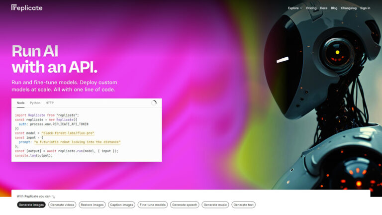 Replicate | AllAiWebsite