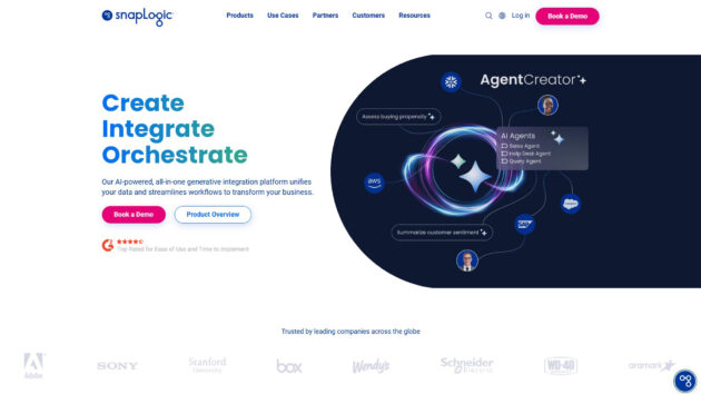 AI-Led Integration Platform | SnapLogic | AllAiWebsite