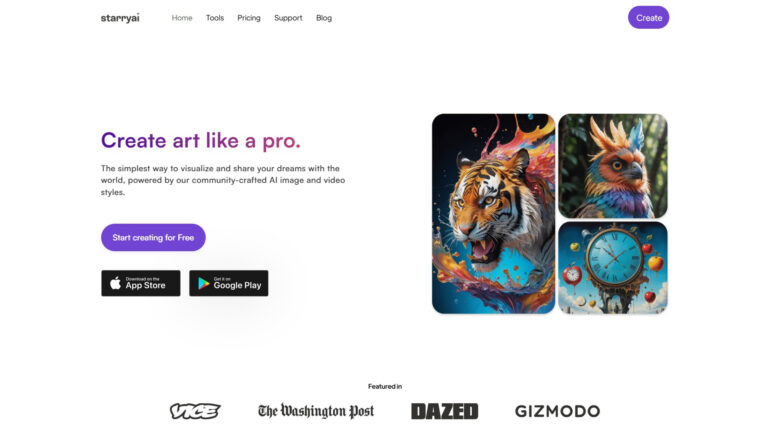 StarryAI | AllAiWebsite