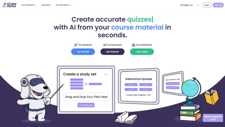StudyFetch | AllAiWebsite