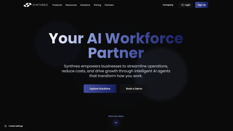 Managed AI Agents | Synthreo (BotX) | AllAiWebsite