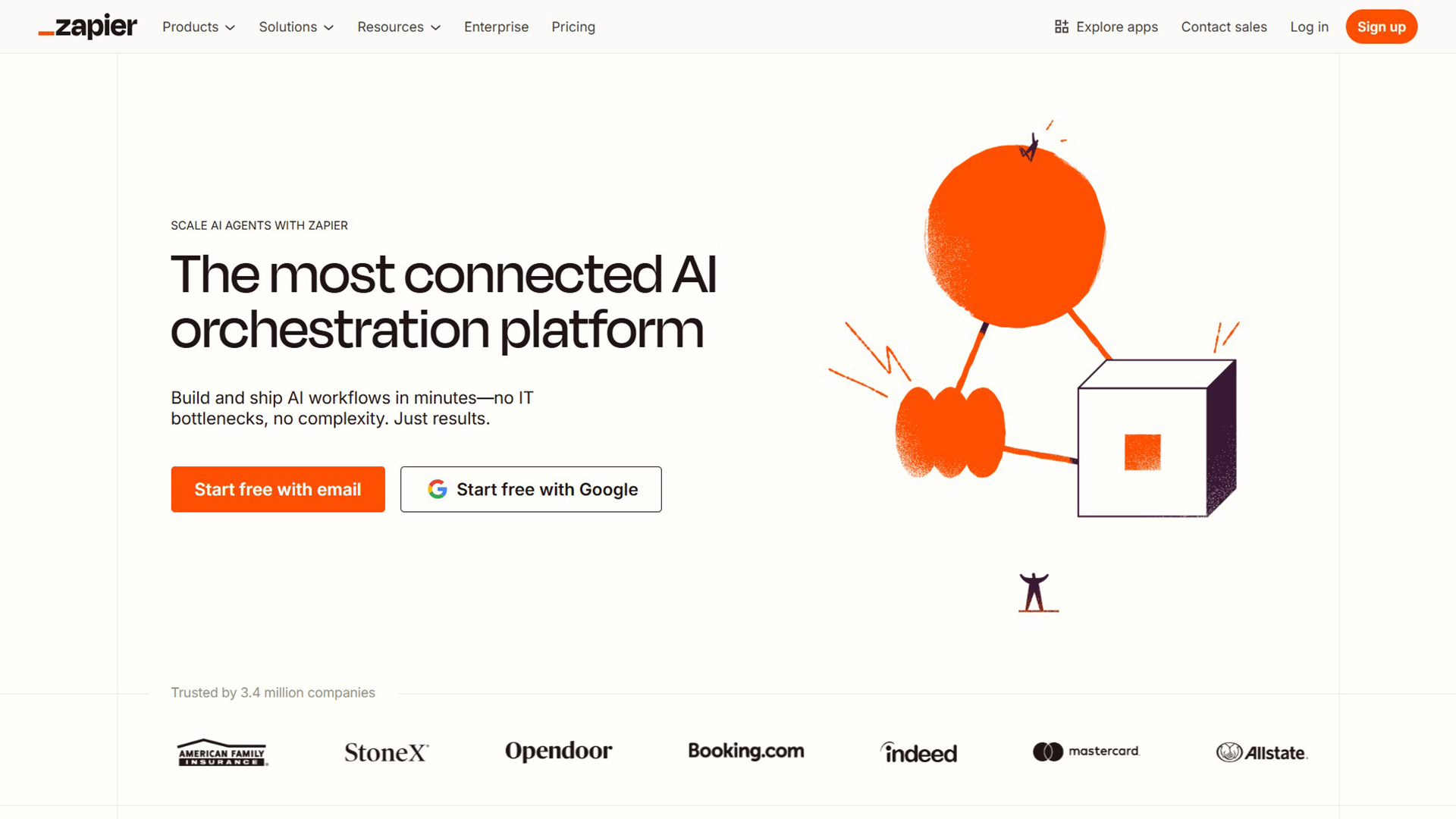 Workflow automation platform | Zapier | AllAiWebsite