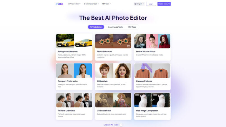 iFoto AI | AllAiWebsite