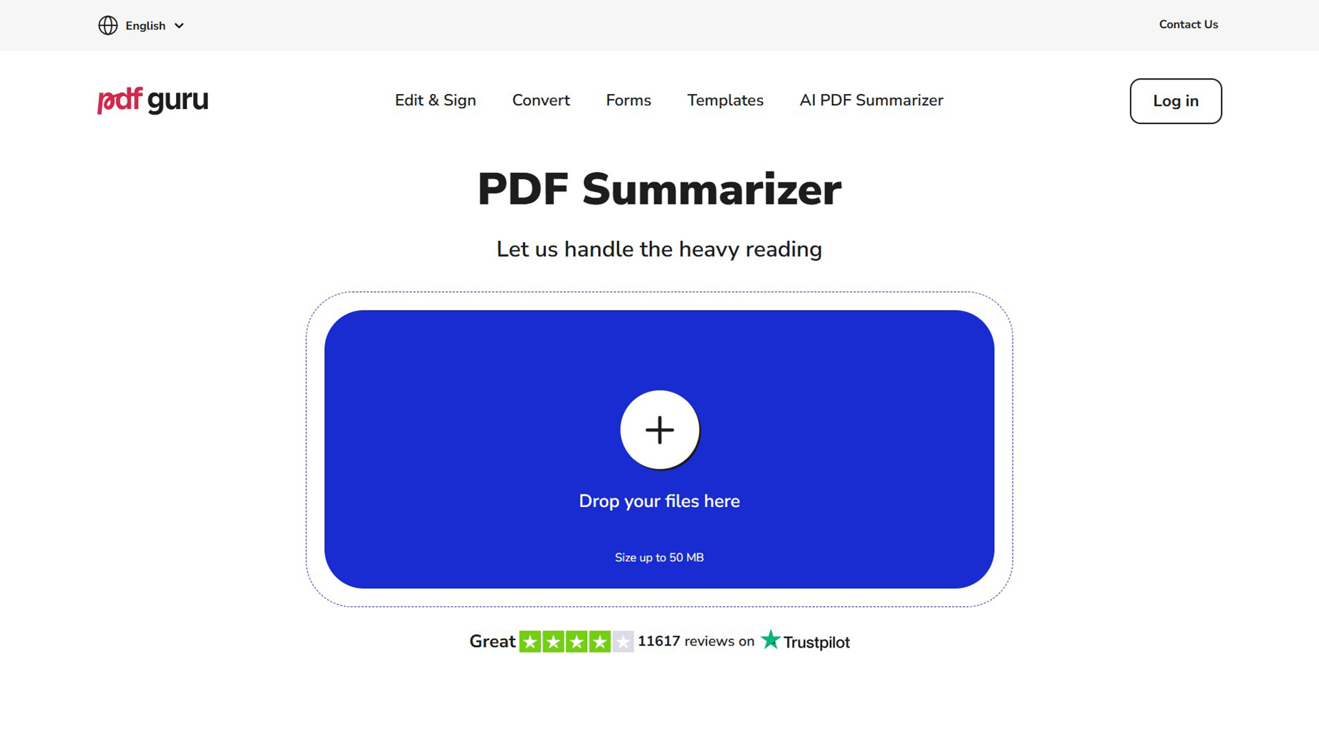 AI PDF Summarizer by PDF Guru | AllAiWebsite