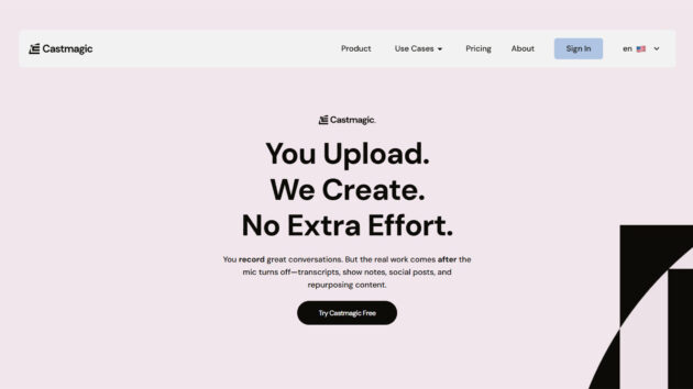 AI Content Repurposing | Castmagic | AllAiWebsite