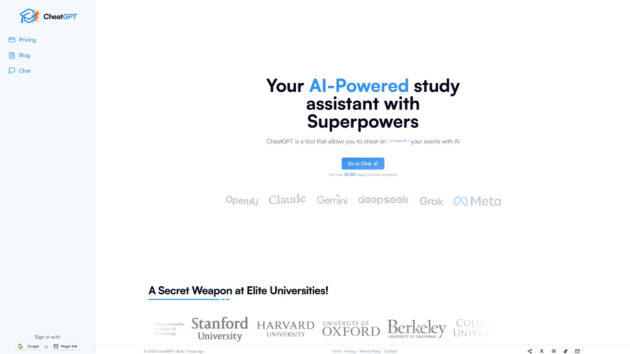 AI Study Assistant | CheatGPT | AllAiWebsite