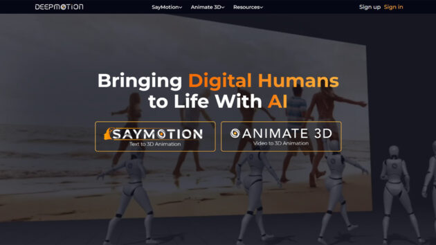AI Motion Capture | DeepMotion | AllAiWebsite