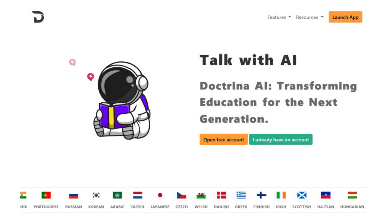 AI Education Platform | Doctrina | AllAiWebsite