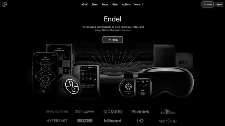 AI Soundscape Generator | Endel | AllAiWebsite