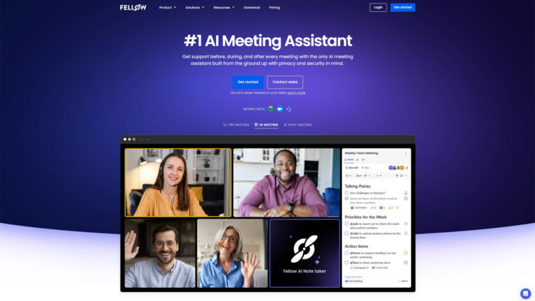 AI Meeting Assistant | Fellow | AllAiWebsite