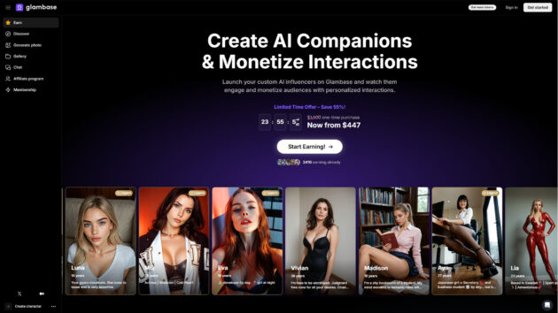 AI Photo Generation | Glambase | AllAiWebsite